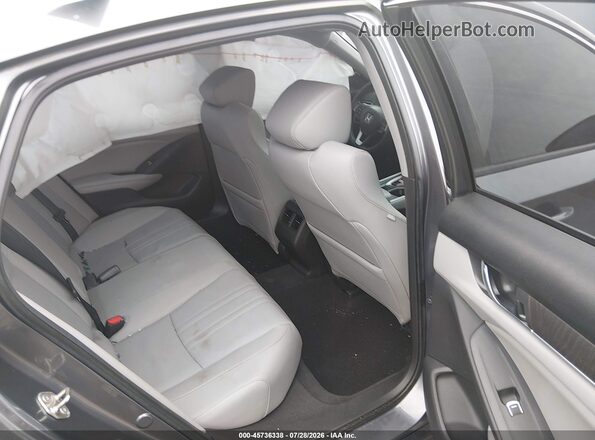 1HGCV1F59KA053236 2019 HONDA ACCORD Silver Вид наклейки з VIN-кодом