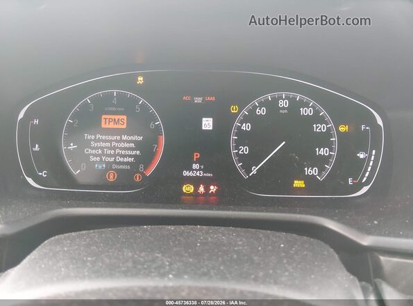 1HGCV1F59KA053236 2019 HONDA ACCORD Silver Вид задніх сидінь