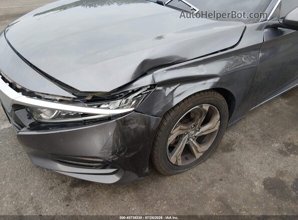 1HGCV1F59KA053236 2019 HONDA ACCORD Silver Вид спереду