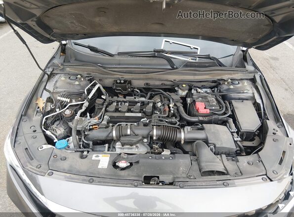 1HGCV1F59KA053236 2019 HONDA ACCORD Silver Вид ззаду