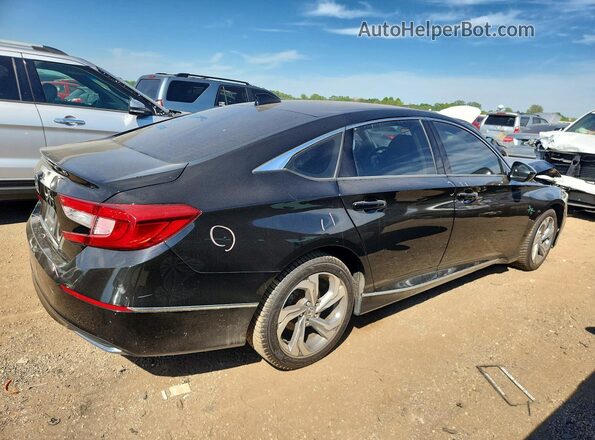 1HGCV1F59KA120031 2019 HONDA ACCORD Black Հետևի աջ