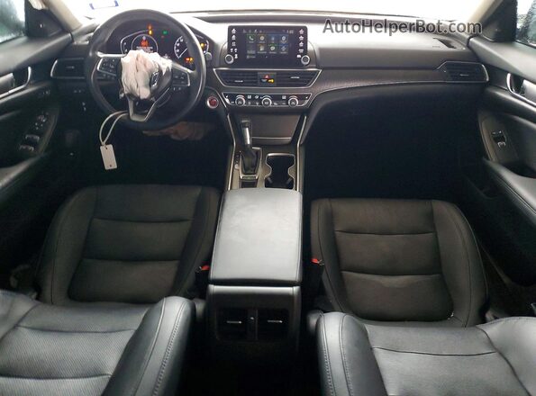 1HGCV1F59LA005088 2020 HONDA ACCORD Gray წინა პანელის ხედი