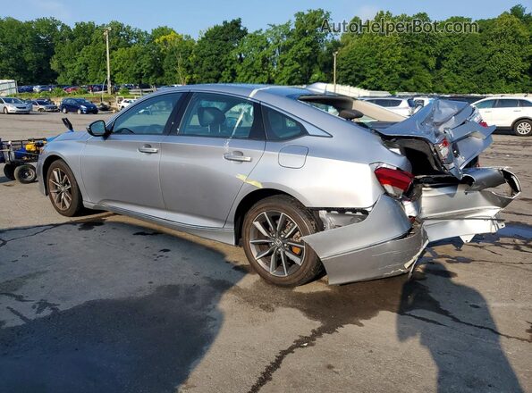 1HGCV1F59MA110439 2021 HONDA ACCORD Silver Tył lewy