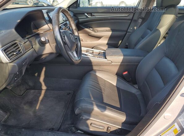 1HGCV1F59MA110439 2021 HONDA ACCORD Silver Widok wnętrza z przodu