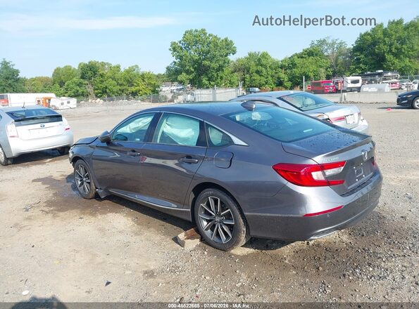 1HGCV1F59NA011346 2022 HONDA ACCORD Gray Tył lewy