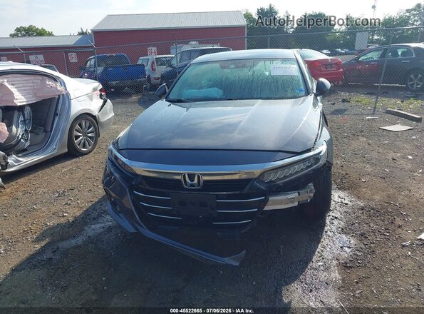 1HGCV1F59NA011346 2022 HONDA ACCORD Gray Widok z przodu
