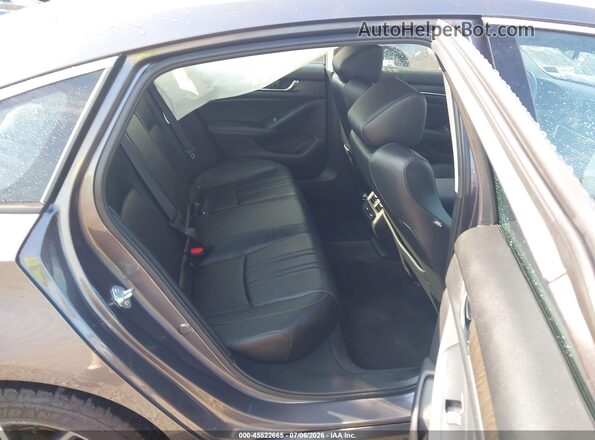 1HGCV1F59NA011346 2022 HONDA ACCORD Gray Widok naklejki z numerem VIN