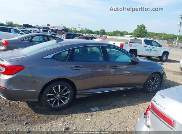 1HGCV1F59NA011346 2022 HONDA ACCORD Gray Widok wnętrza z tyłu