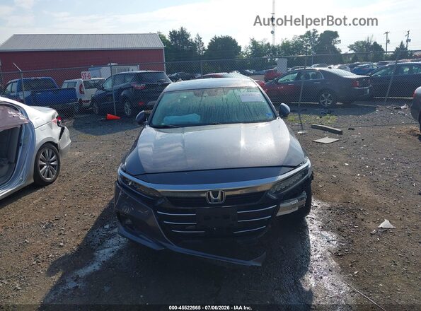 1HGCV1F59NA011346 2022 HONDA ACCORD Gray Widok zestawu wskaźników