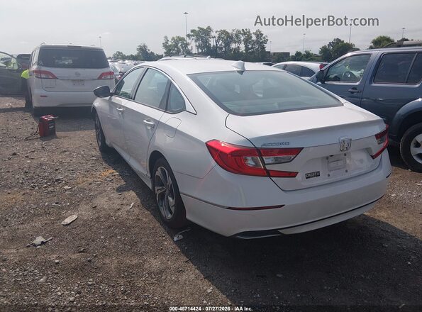 1HGCV1F5XJA240855 2018 HONDA ACCORD White Задня ліва чверть