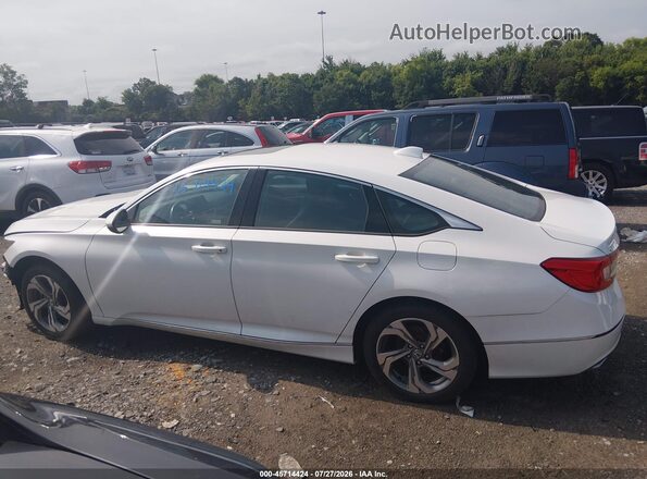 1HGCV1F5XJA240855 2018 HONDA ACCORD White Панорамний вид салону 360°