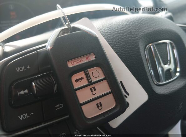 1HGCV1F5XJA240855 2018 HONDA ACCORD White Вид панелі приладів