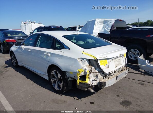 1HGCV1F62JA215165 2018 HONDA ACCORD White უკანა მარცხენა