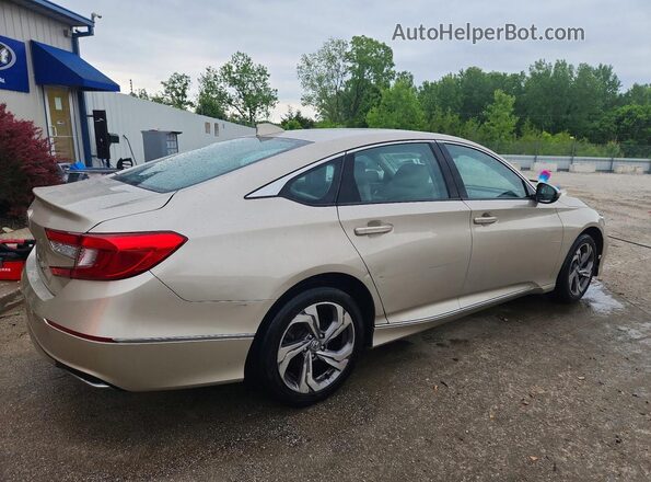 1HGCV1F63JA130898 2018 HONDA ACCORD Cream Rear right