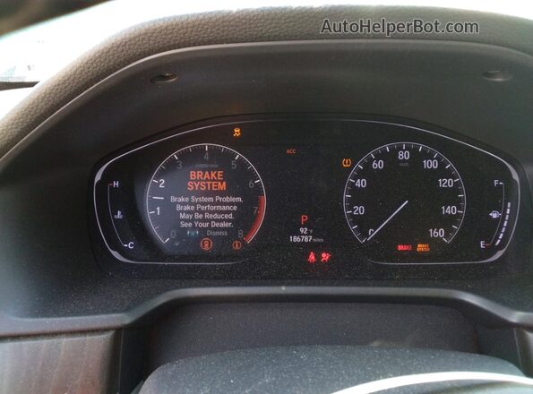 1HGCV1F67JA155979 2018 HONDA ACCORD Gray Widok zestawu wskaźników