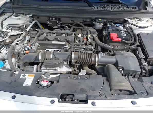 1HGCV1F6XJA105867 2018 HONDA ACCORD White Vista trasera