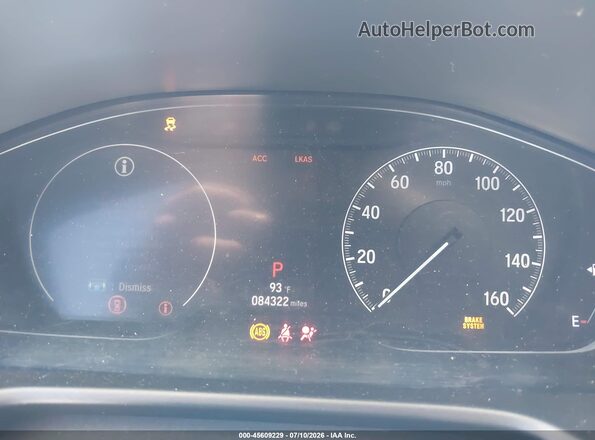 1HGCV1F90JA044118 2018 HONDA ACCORD Красный Вид задних сидений