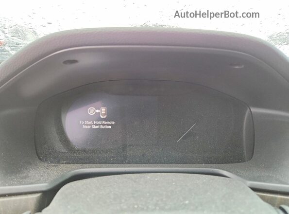 1HGCV1F90KA807224 2019 HONDA ACCORD Gray ხელსაწყოთა პანელის ხედი