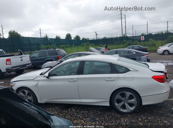 1HGCV1F91JA075393 2018 HONDA ACCORD White Widok wnętrza 360 stopni