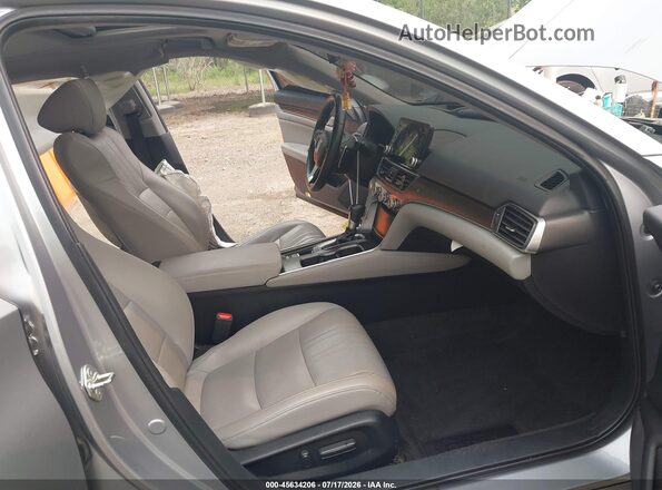 1HGCV1F91JA133194 2018 HONDA ACCORD Silver Вид салону спереду