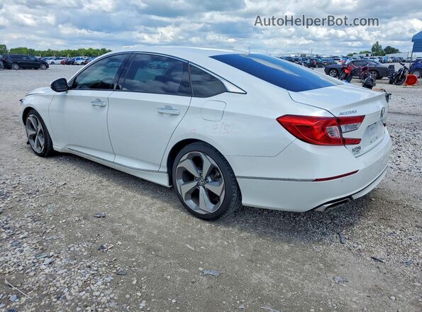 1HGCV1F91JA167667 2018 HONDA ACCORD White Tył lewy