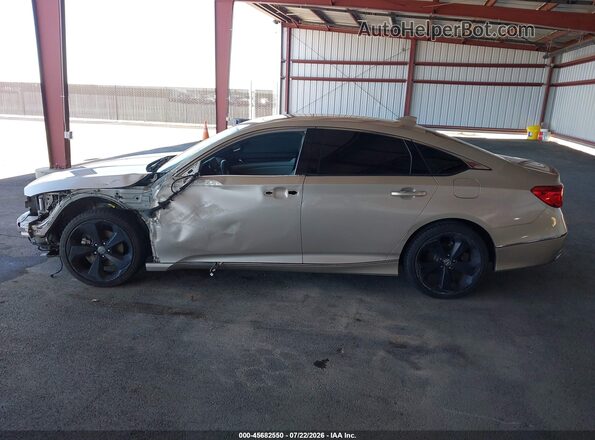 1HGCV1F92JA003053 2018 HONDA ACCORD Tan 