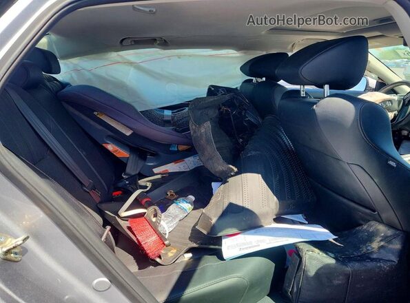 1HGCV1F95JA142092 2018 HONDA ACCORD Silver Հետևի նստատեղերի տեսք