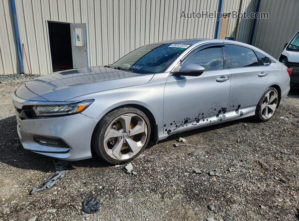 1HGCV1F97JA005784 2018 HONDA ACCORD Silver 