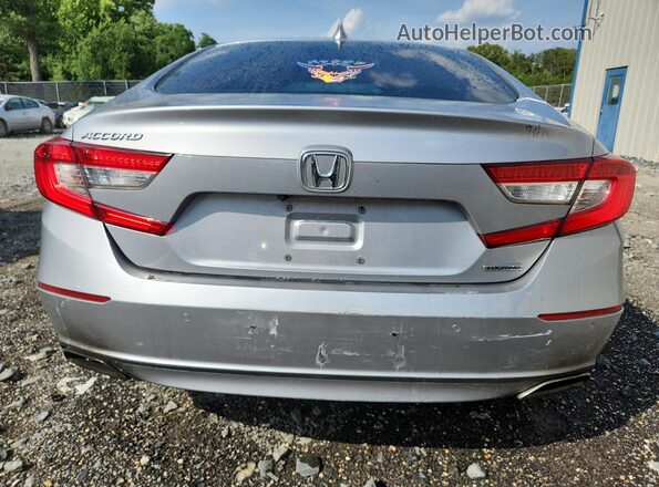 1HGCV1F97JA005784 2018 HONDA ACCORD Silver 