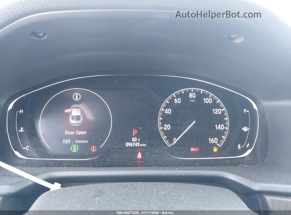 1HGCV1F97JA027784 2018 HONDA ACCORD Gray Widok tylnych siedzeń