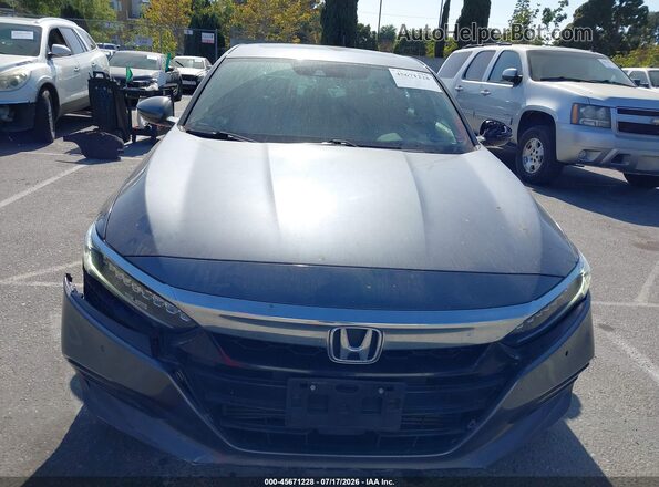 1HGCV1F97JA027784 2018 HONDA ACCORD Gray Widok wnętrza z tyłu