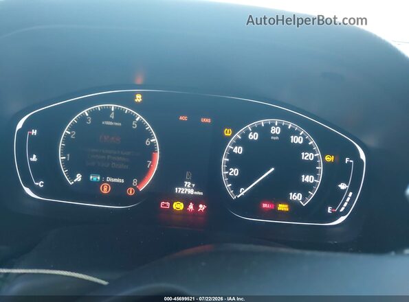 1HGCV1F97JA140635 2018 HONDA ACCORD Gray უკანა სავარძლების ხედი