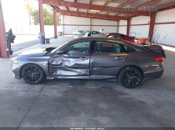 1HGCV1F97JA140635 2018 HONDA ACCORD Gray სალონის 360-გრადუსიანი ხედი