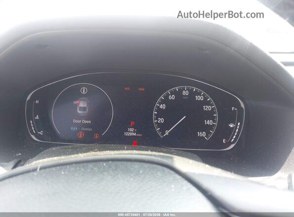 1HGCV1F99JA008041 2018 HONDA ACCORD White Widok tylnych siedzeń