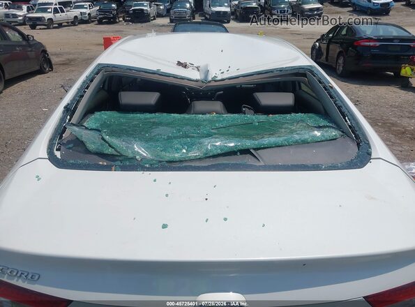 1HGCV1F99JA008041 2018 HONDA ACCORD White Widok z przodu