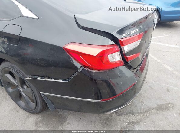 1HGCV1F99JA010601 2018 HONDA ACCORD Black 