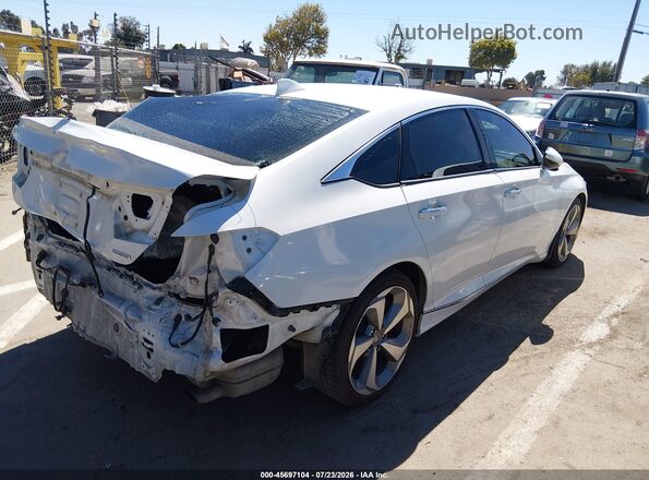1HGCV1F99JA057935 2018 HONDA ACCORD White Tył prawy