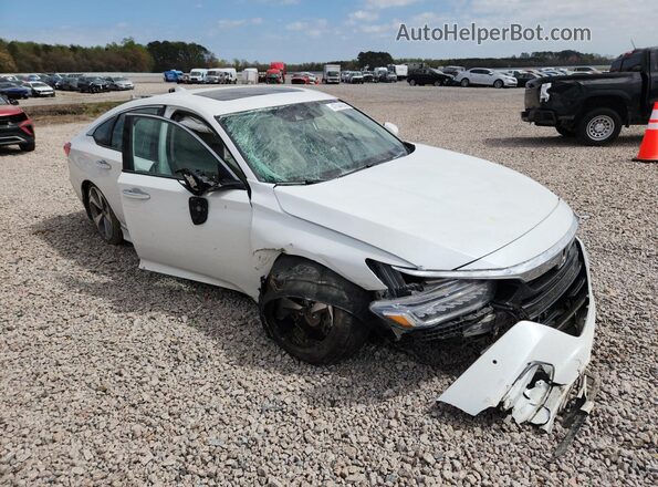 1HGCV1F99JA062908 2018 HONDA ACCORD White Առջևի աջ