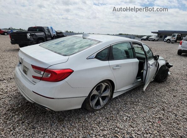 1HGCV1F99JA062908 2018 HONDA ACCORD White Հետևի աջ