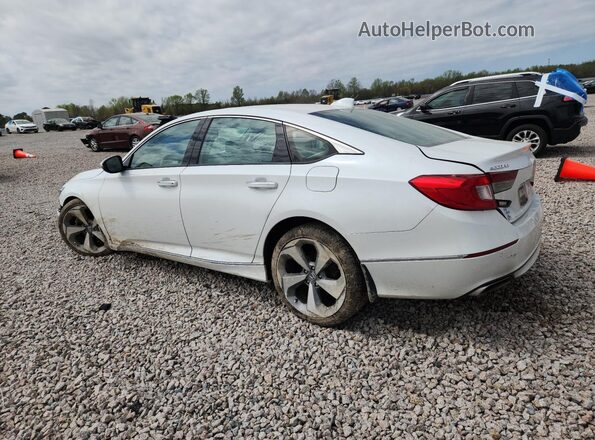 1HGCV1F99JA062908 2018 HONDA ACCORD White Հետևի ձախ