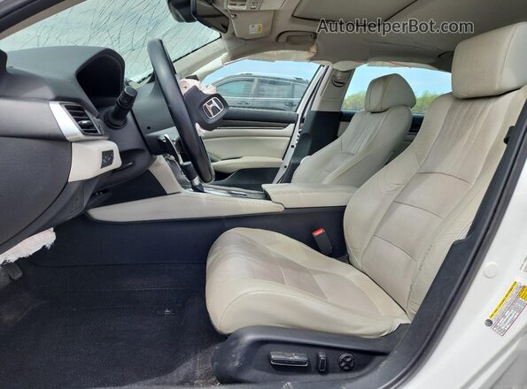 1HGCV1F99JA062908 2018 HONDA ACCORD White Սալոնի դիմացի տեսք