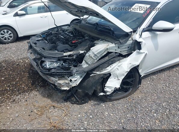 1HGCV1F99JA117373 2018 HONDA ACCORD White Vista frontal