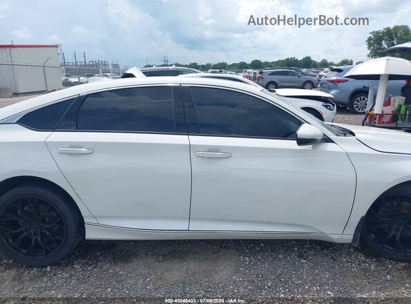 1HGCV1F99JA117373 2018 HONDA ACCORD White Vista interior de 360 grados