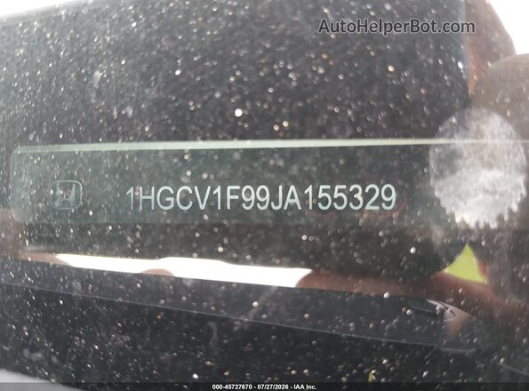 1HGCV1F99JA155329 2018 HONDA ACCORD White 