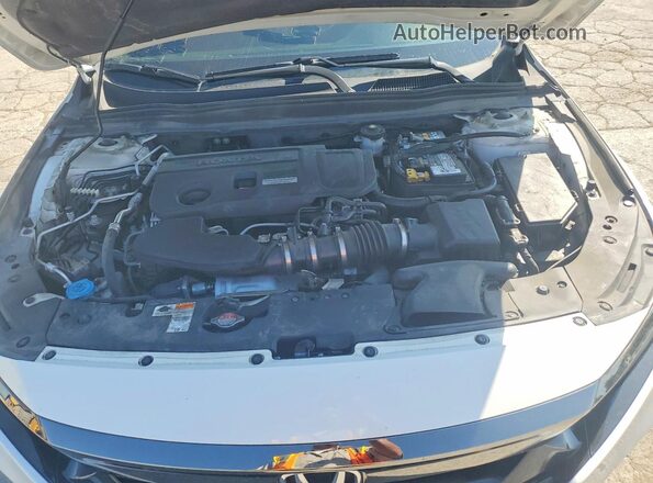 1HGCV2F30KA008397 2019 HONDA ACCORD White Vista interior trasera