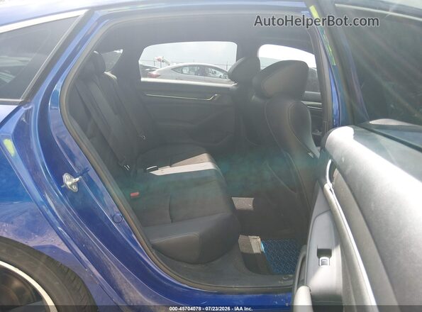 1HGCV2F30LA011317 2020 HONDA ACCORD Blue Vista de la etiqueta del VIN