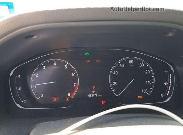 1HGCV2F30LA022236 2020 HONDA ACCORD Black ხელსაწყოთა პანელის ხედი