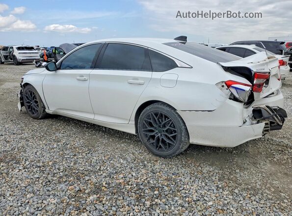 1HGCV2F30MA015109 2021 HONDA ACCORD White Trasero izquierdo