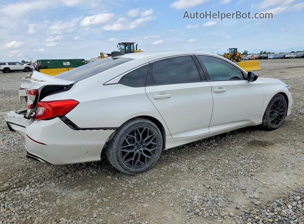 1HGCV2F30MA015109 2021 HONDA ACCORD White Trasero derecho