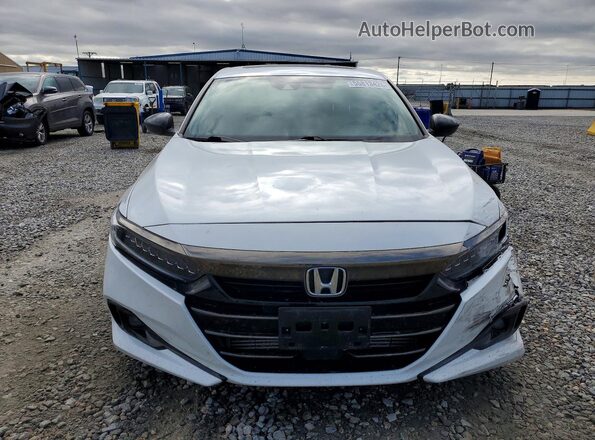 1HGCV2F30MA015109 2021 HONDA ACCORD White Vista frontal